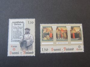 Finland 1982 Sc 668-9 set MNH