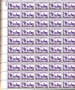 U.S. #957 MINT OG NH FULL SHEET OF STAMPS