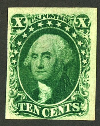 U.S. #15 MINT REGUMMED LH