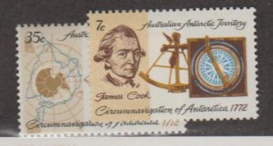 Australian Antarctic Territory Scott #L21-L22 Stamp  - Mint NH Set