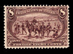 US STAMPS # 289 MINT OG NH POST OFFICE FRESH $400 LOT #9145