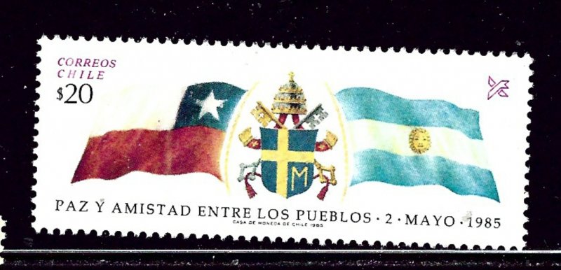 Chile 688 MH 1985 issue