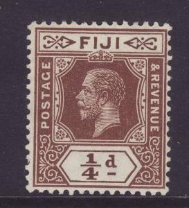 1917 Fiji ¼d Wmk Mult Crown CA Mint SG125a