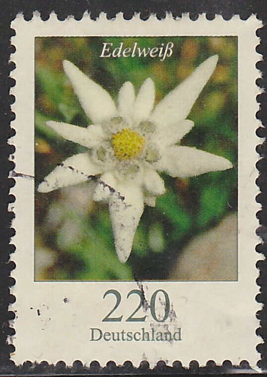 Germany, Used Flower Definitive, Sc. no. 2322, 220c hi value