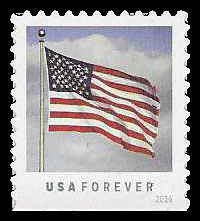 PCBstamps  US #5055 Bk Sgl {47c}U.S. Flag, MNH, (20)