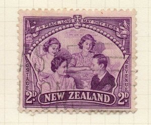 New Zealand 1946 Early Issue Fine Used 2d. NW-94879