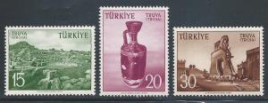 Turkey #1222-24, MNH