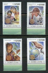 SIERRA LEONE 2020 115th ANNIVERSARY OF ROTARY SET  MINT NH