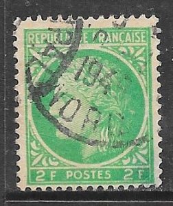 France 536A: 2f Ceres, used, F