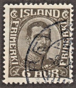 Iceland (1920) - Scott # 113,    Used