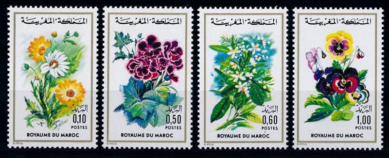 [67154] Morocco 1975 Flora Flowers Blumen  MNH