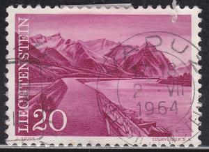 Liechtenstein 338 The Rhine Valley 1959