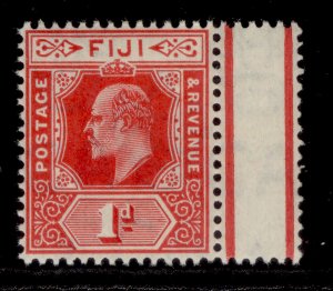 FIJI EDVII SG119, 1d red, NH MINT. Cat £23.