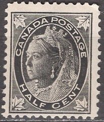 Canada; 1897: Sc. # 66: MLH Single Stamp