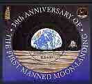 SOLOMON IS. - 1999 - 1st Man Moon Landing - Perf Min Sheet - Mint Never Hinged