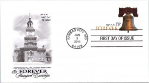 FDC 2011 SC #U667b Artcraft Cachet - Kansas City, Mo - Single - J3067