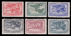 Greece C61 - C66 MNH