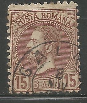 ROMANIA  73  USED,  KING CAROL I