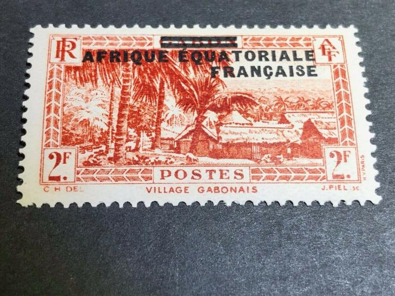 French Equatorial Africa Scott 10 Mint OG CV $20