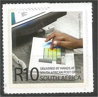 SOUTH AFRICA, 2014, MNH R10, Del.by hands of SAPO Self-adh Scott