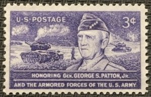 US #1026 Mint Never Hinged Single General George Patton SCV $.25