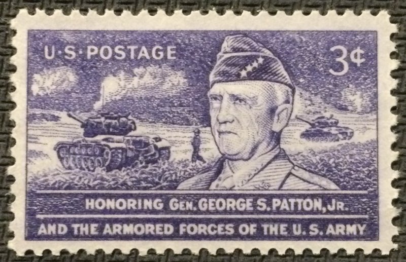 US #1026 Mint Never Hinged Single General George Patton SCV $.25