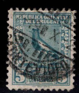 Uruguay Scott 321 used Bird stamp