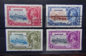 Bahamas 1935 Silver Jubilee set Used