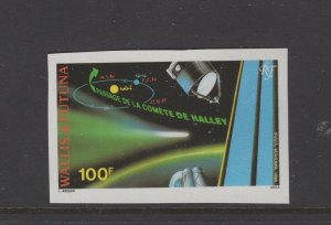 Wallis and Futuna  #C146 (1986 Halley's Comet issue imperf) VFMNH  CV €20