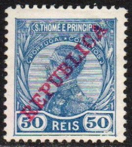 St. Thomas & Prince Islands Sc #111 Mint Hinged