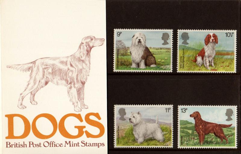 PRESENTATION PACK PP89 1979 - DOG BREEDS (printed no.106)