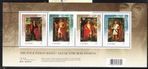 CANADA  # 2383b Mint NH Souvenir sheet - Indian Kings