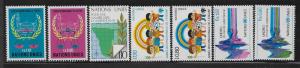 UNITED NATIONS - GENEVA SC# 82-88 YEAR SET 1979  FVF/MNH