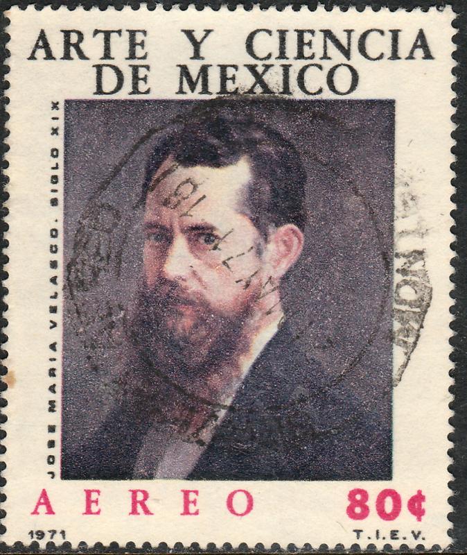 MEXICO C382, Art & Science Jose M Velasco picture. Used. (776)