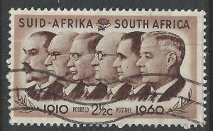 South Africa #245 2 1/2p Prime Ministers