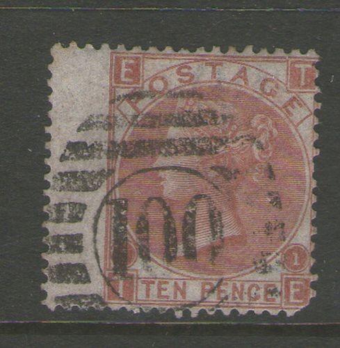 GB 1867 Queen Victoria SG 113  FU