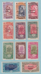 SOMALI COAST 183 - 193  MINT HINGED OG * SET - NO FAULTS VERY FINE! - P546