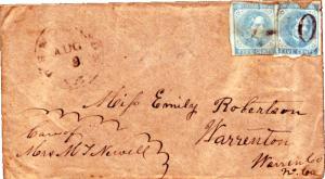 Confederate States 1863 Postal History