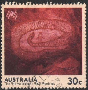 Australia SC#937 30¢ Rock Python, Gibb River (1984) Used