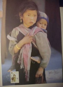 UN WIEN LITHOGRAPH ISSAC # 76 CHILD SURVIVAL 11-22-1985 AUTOGRAPHED