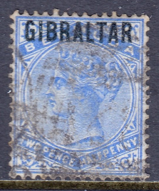 Gibraltar - Scott #4 - Used - Pencil on reverse - SCV $4.25