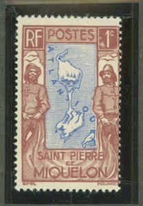 St. Pierre & Miquelon #136  Single