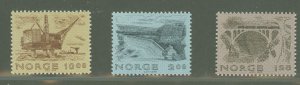 Norway #750-752  Single (Complete Set)