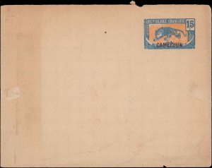 Cameroun, Postal Stationery, Animals