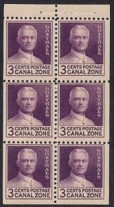 CANAL ZONE 117A 3 cent Goethals Stamp Mint OG NH VF