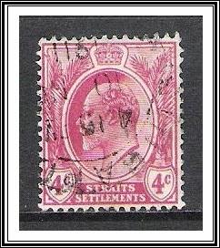 Straits Settlements #132 King Edward VII Used