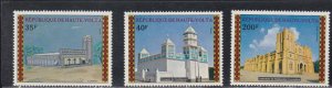 Burkina Faso # 307-308, C173, Cathedrals & Mosques,, Mint NH, 1/2 Cat.