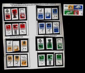   CANADA 1997, Industrial Design MNH Single + Tabs # 1654