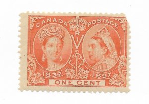 Canada #31 The 1897 Jubilee 1 Cent Faulty MNH C.V. $75.00