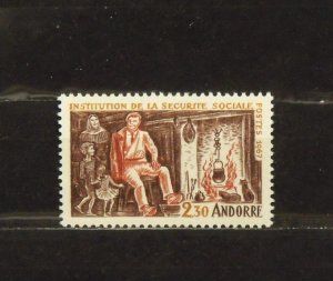 13480   ANDORRA, French   # 177   MNH                     CV$ 9.75